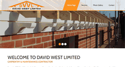 Desktop Screenshot of davidwestltd.co.uk